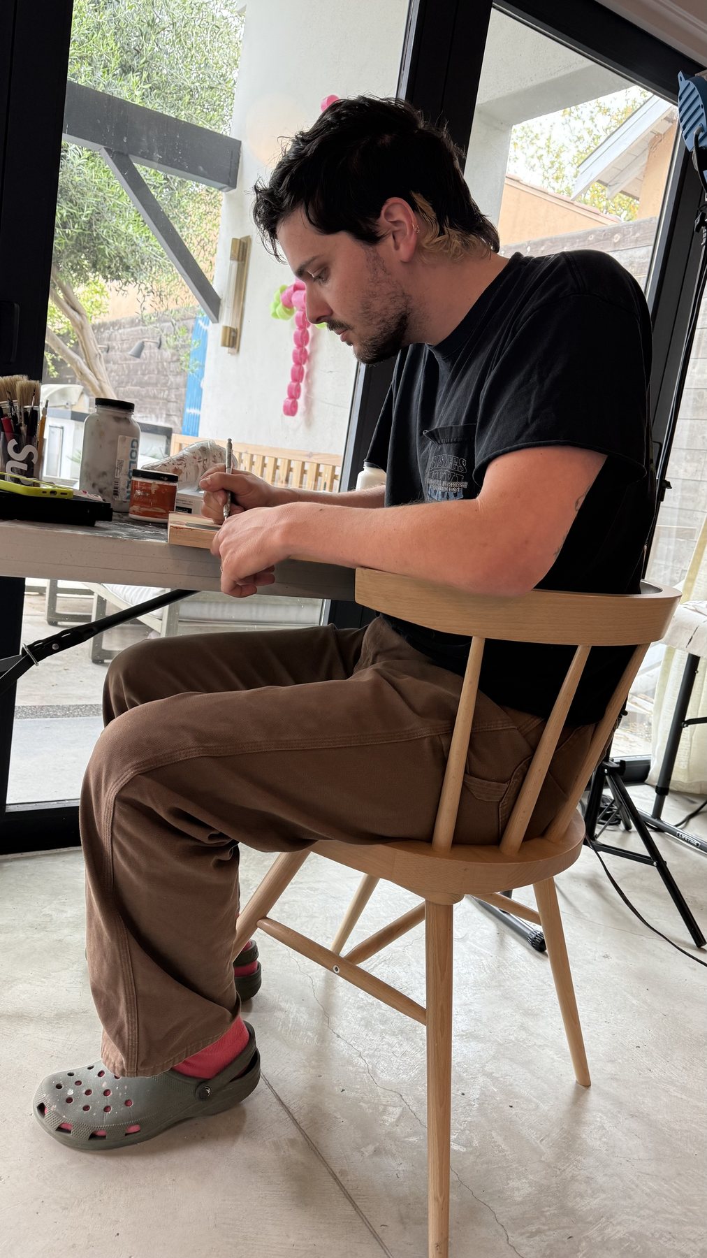 Candid photo of Kevin