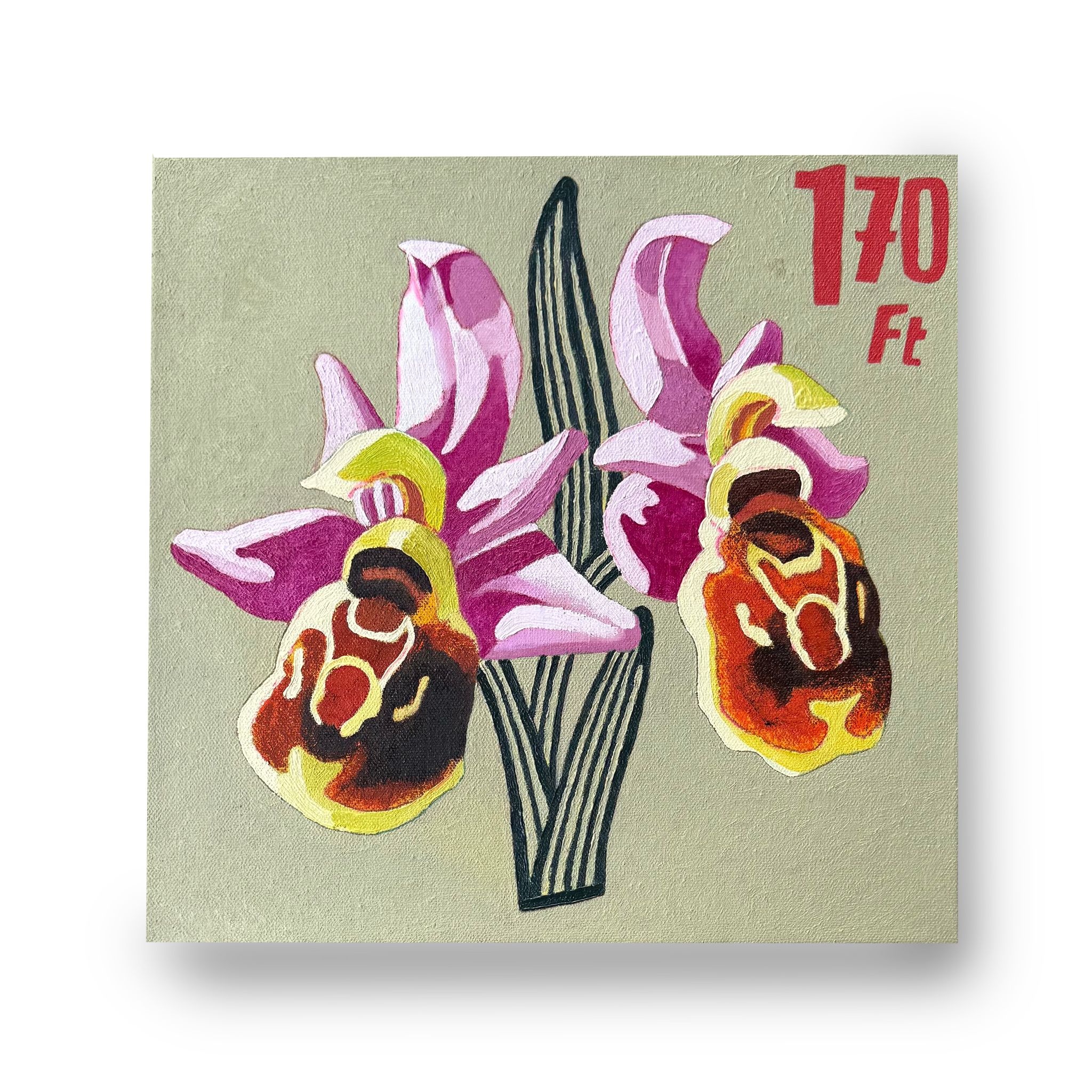 170 ft orchid stamp by Julian Pace