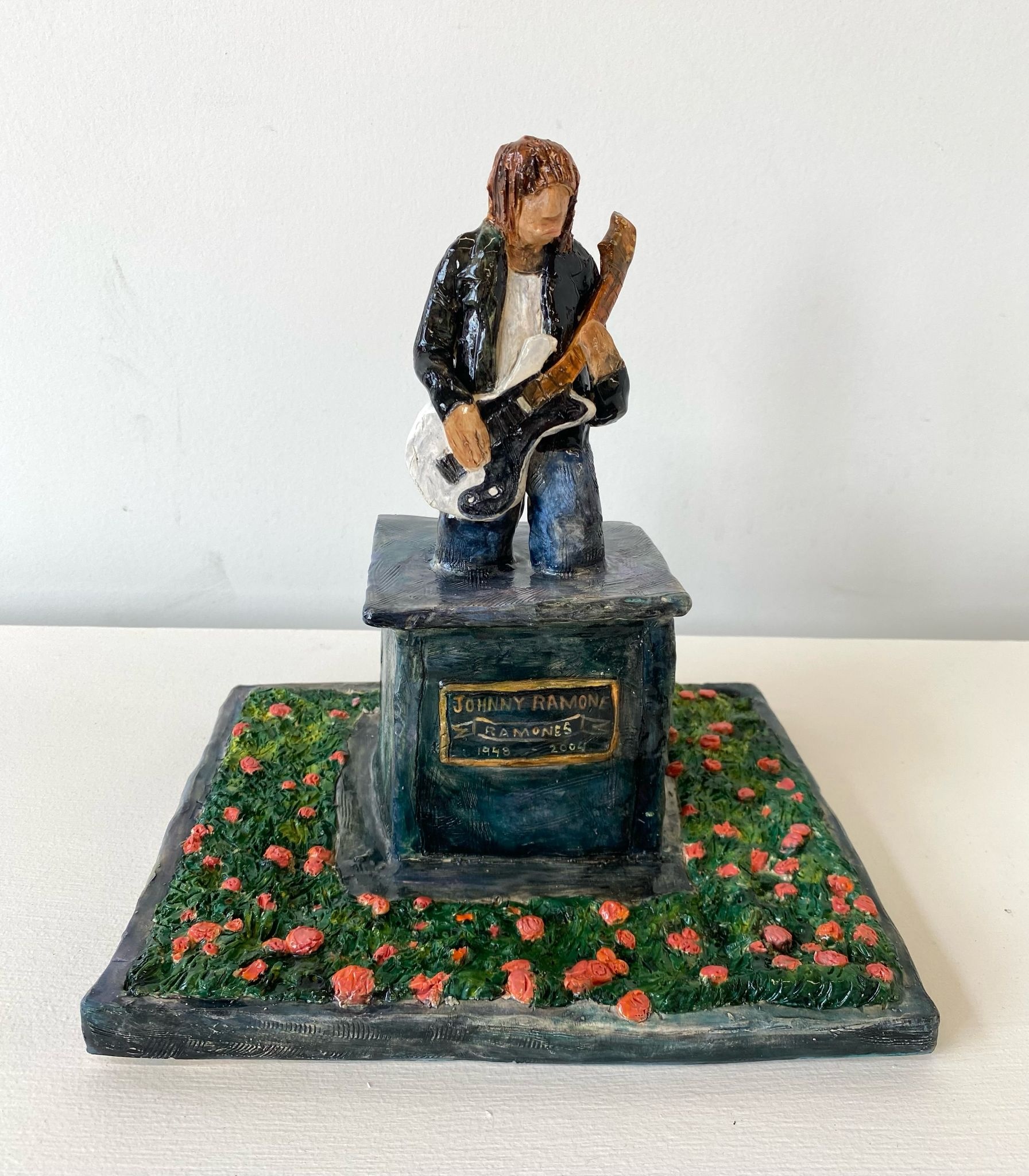 Rest in Flowers …Johnny Ramone’s Grave at Hollywood Forever by Meegan Barnes