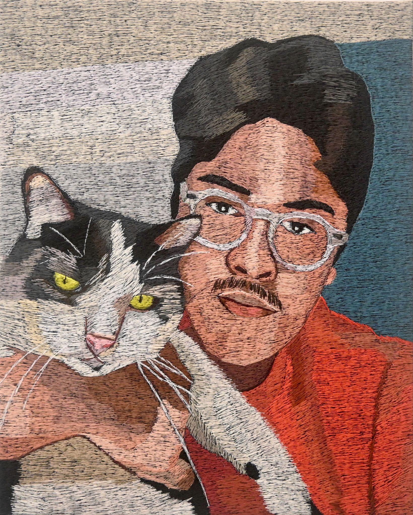 Studio Portrait (always chilling next to me) by Erick Medel