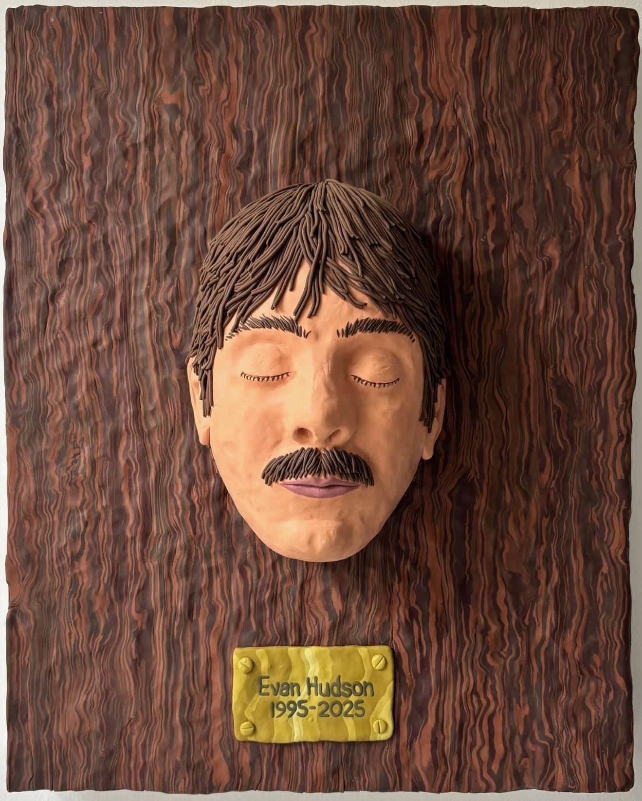 A portrait of the artist as a dead man by Evan Hudson