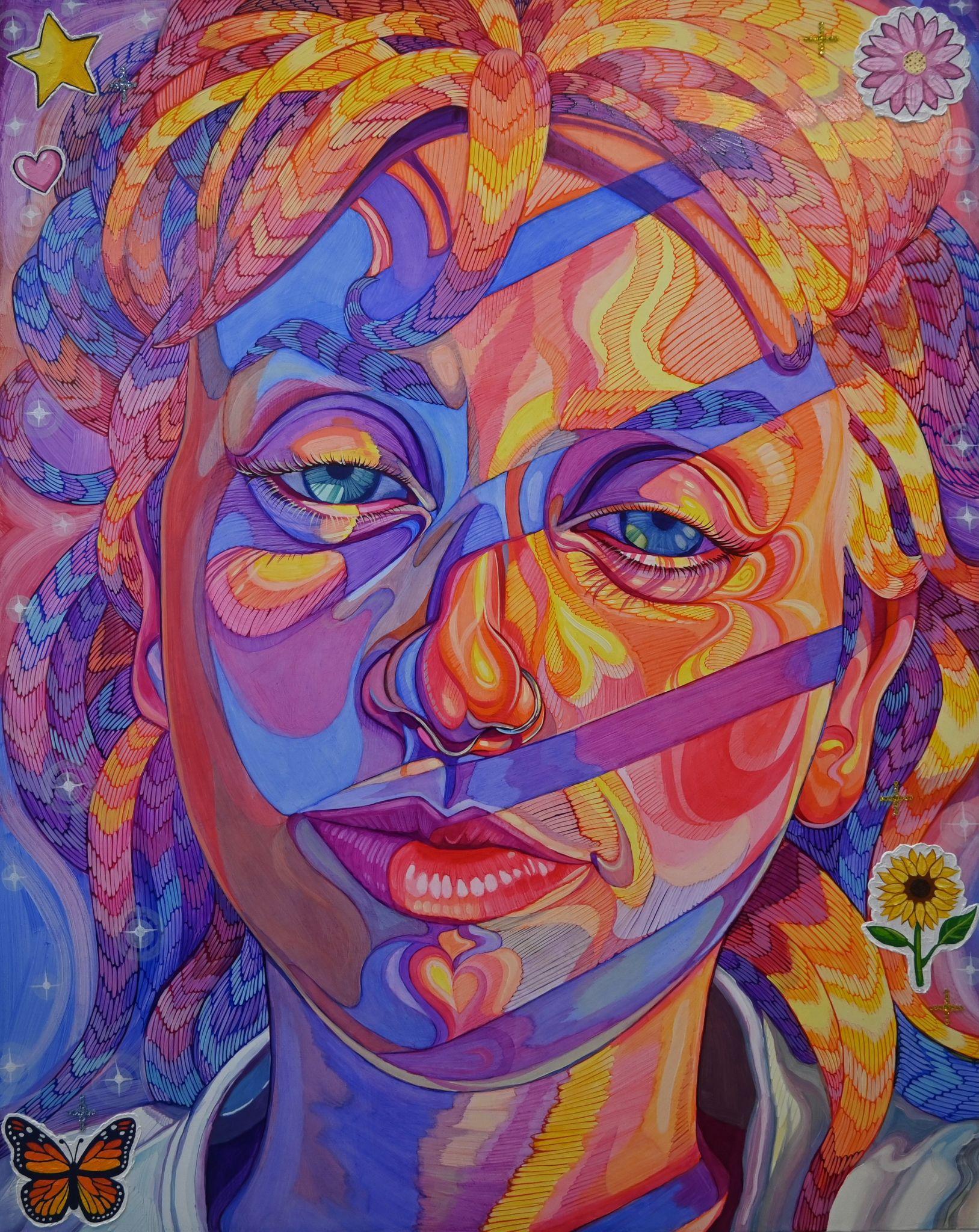 Moon Face by Hannah Lupton Reinhard