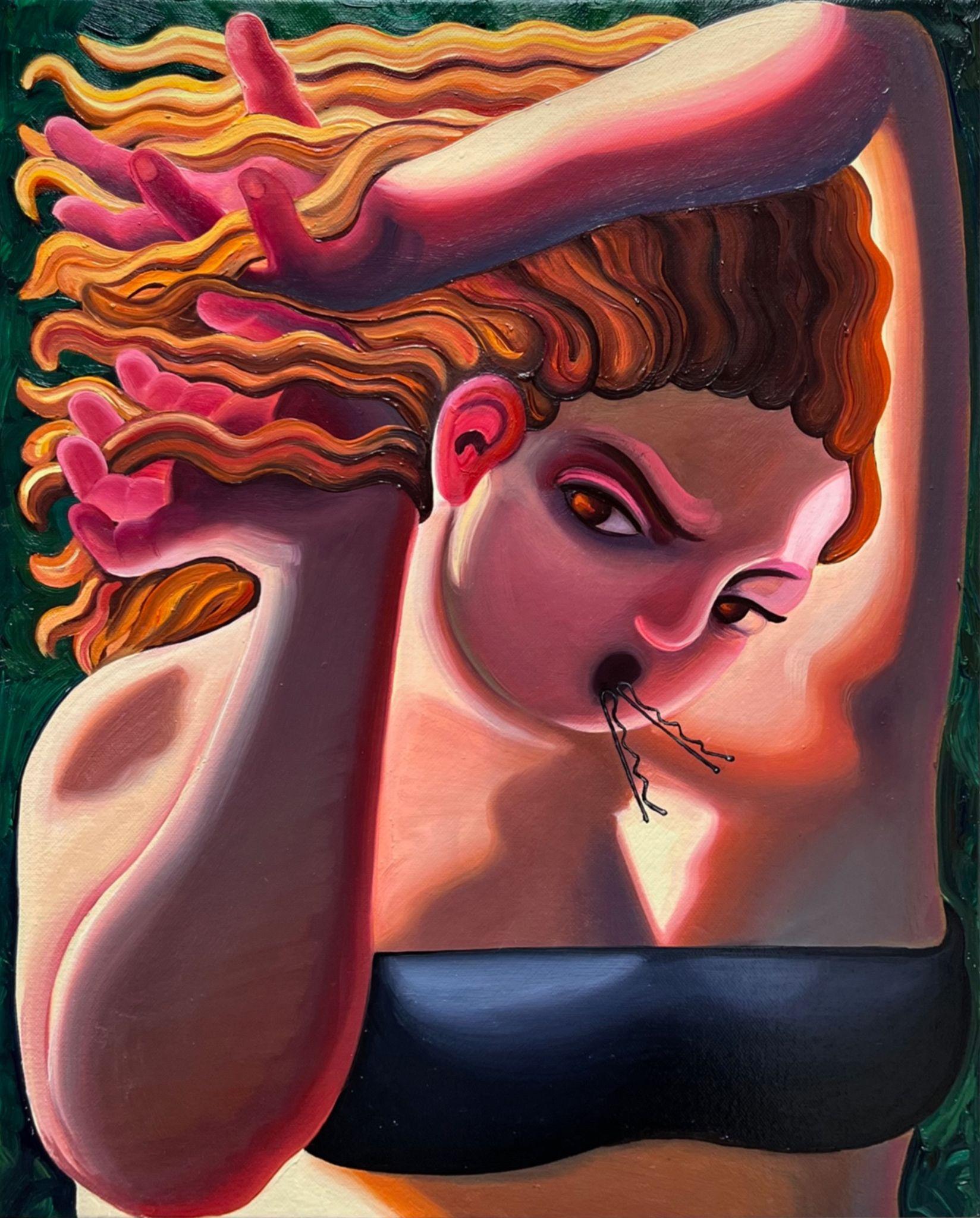 Self Portrait (After Lady Lilith) by Natalie Wadlington