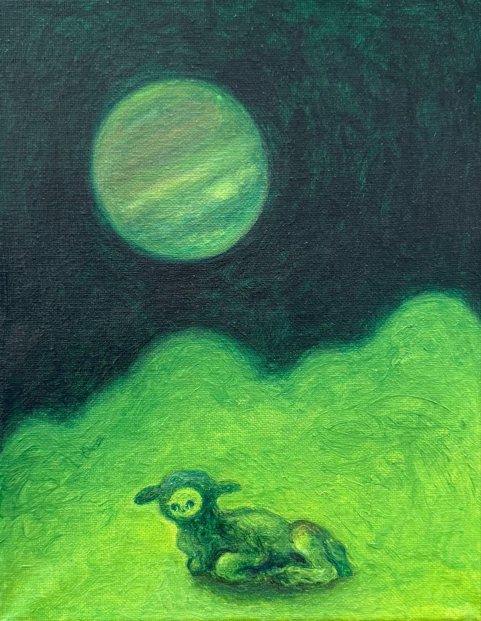 a quiet night on zorthian ranch